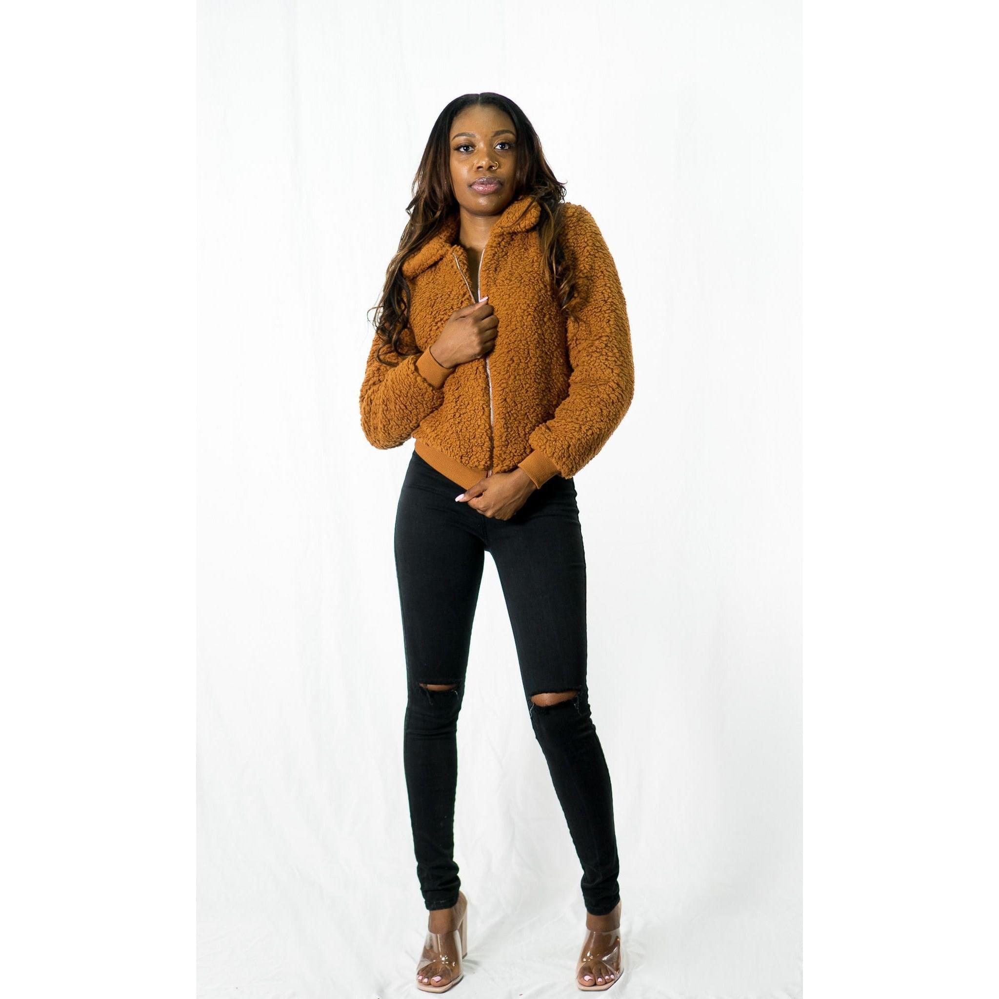 Do You Feel Me Bomber Jacket - Crown Jewels Boutique
