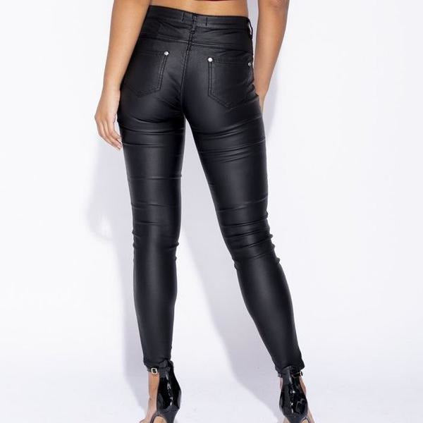 Show Stopper Leather Pants - Crown Jewels Boutique