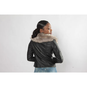 Can U Handle It - Leather Jacket - Crown Jewels Boutique