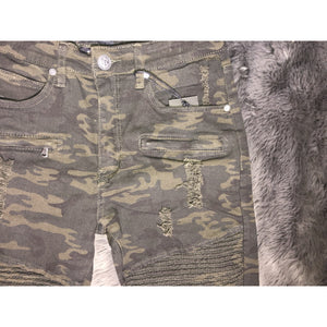 Look At Me Now Camo Jeans - Crown Jewels Boutique