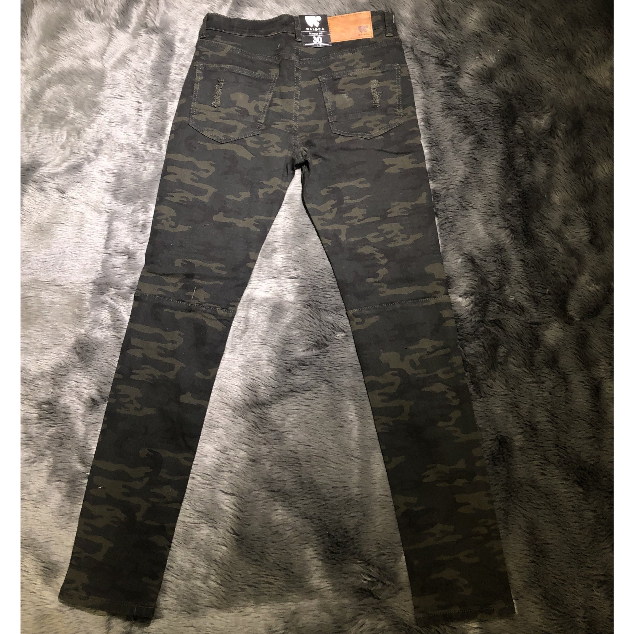Look At Me Now Camo Jeans - Crown Jewels Boutique