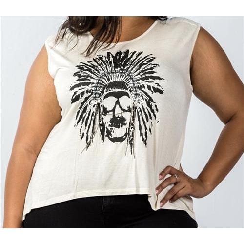 Indian Tribe Tank Top - Crown Jewels Boutique